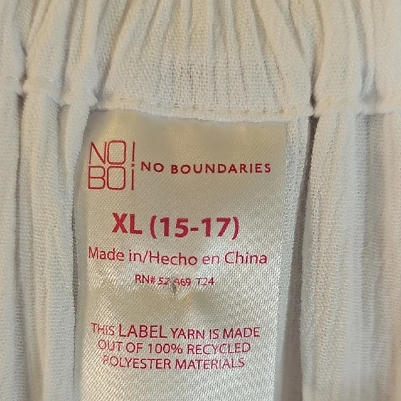 No Boundaries Light Blue Ruffle Blouse - Picture 2 of 8